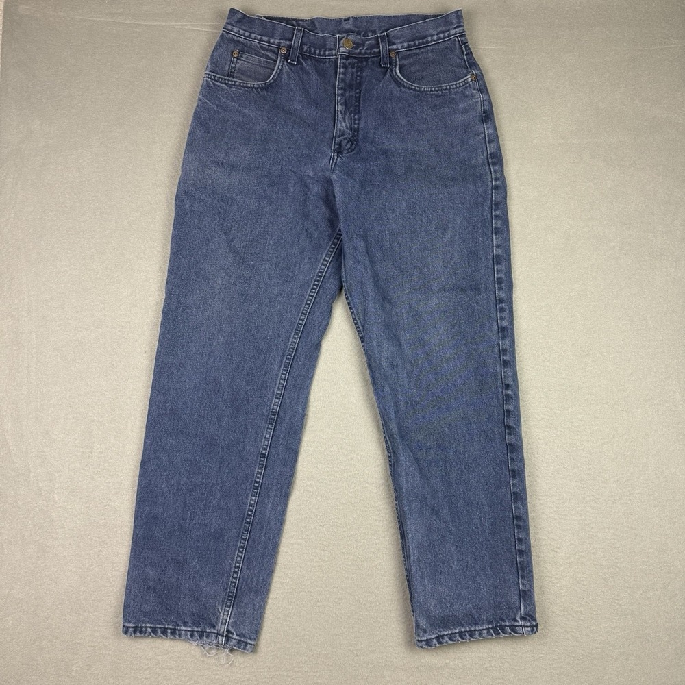 Vintage LEE Kansas Jeans‎ Mens 30x30* Blue 90s MADE IN IRELAND Heavyweight